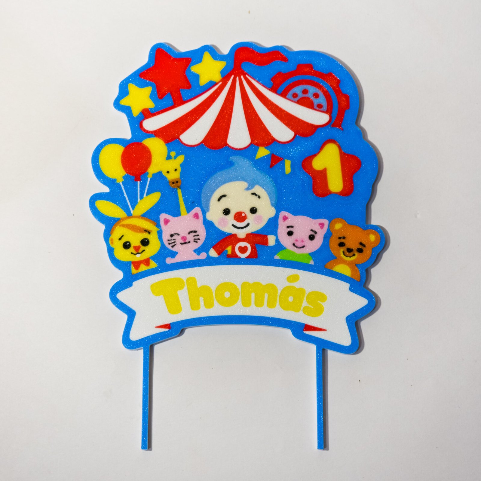 Toppers para torta personalizados - Imagen 4
