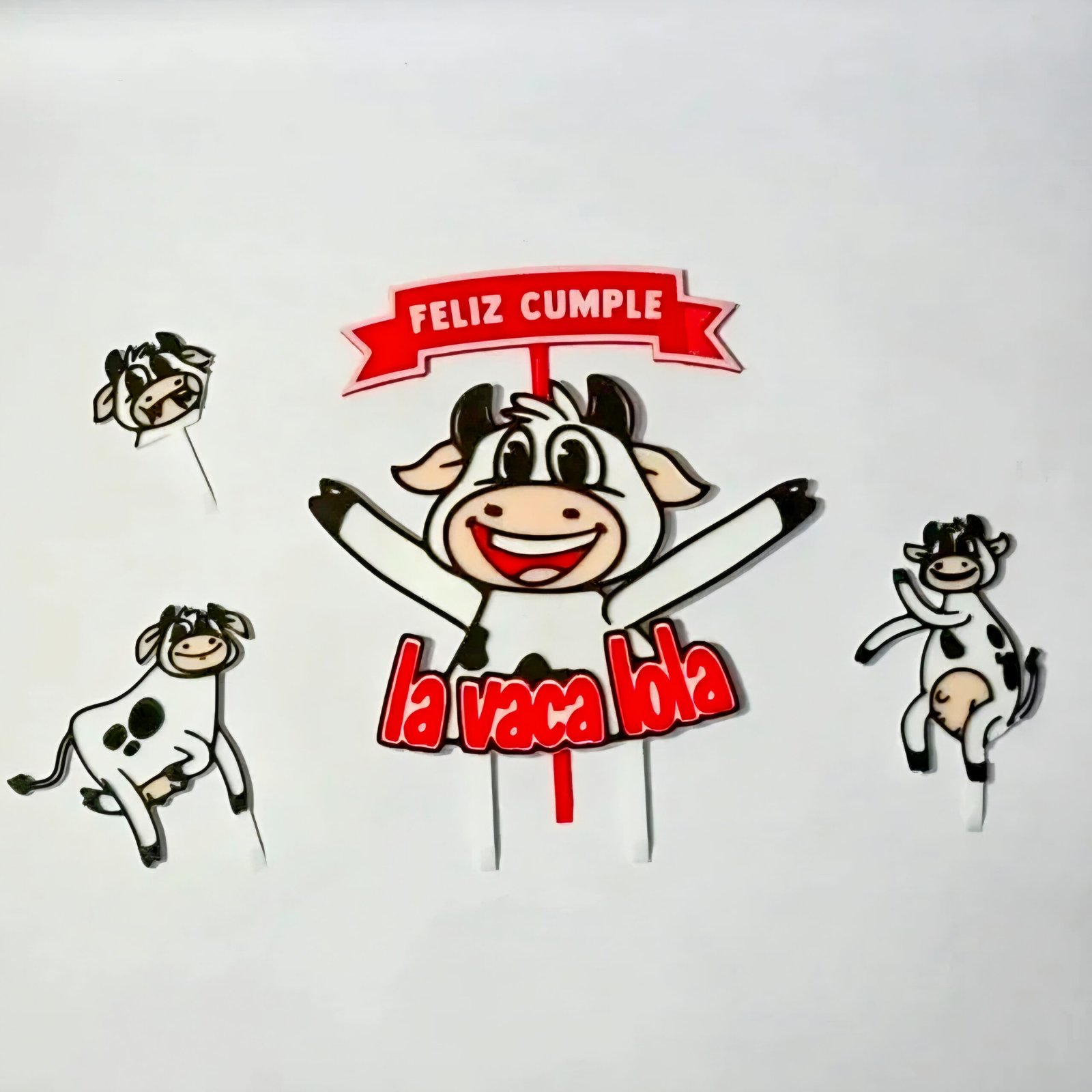 Toppers para torta personalizados - Imagen 5